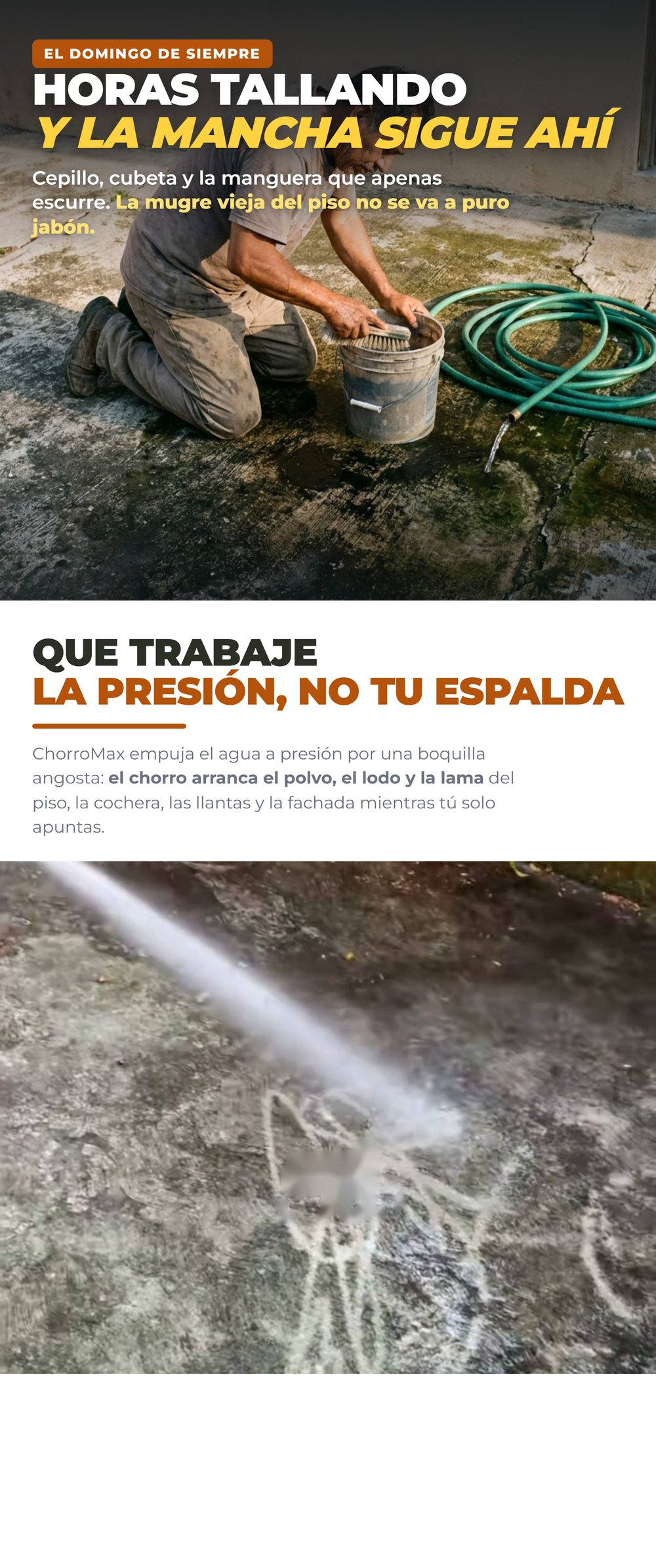 ChorroMax 02_problema
