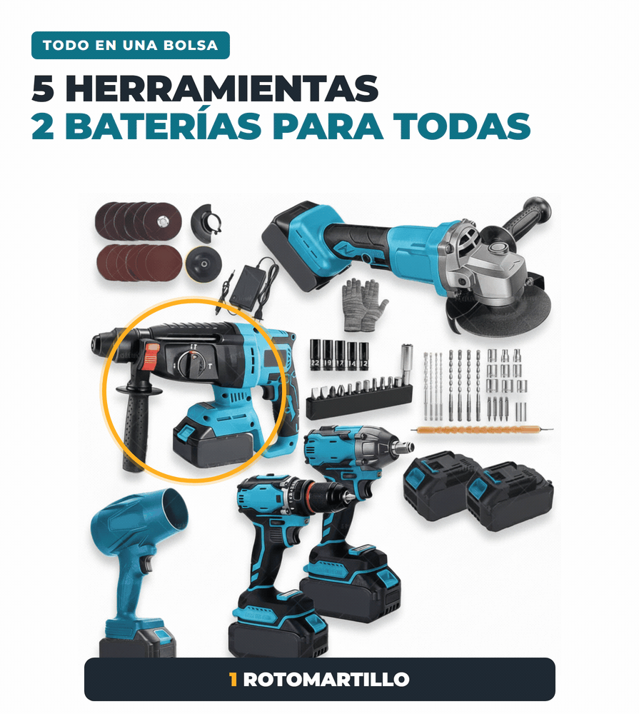 MaestroKit 5 herramientas una bateria