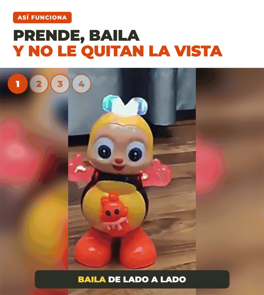 Zumbita baila y prende luces