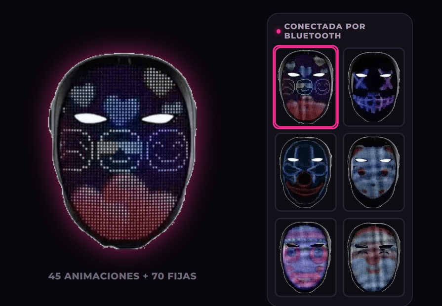 CyberMask: la mascara cambiando de cara