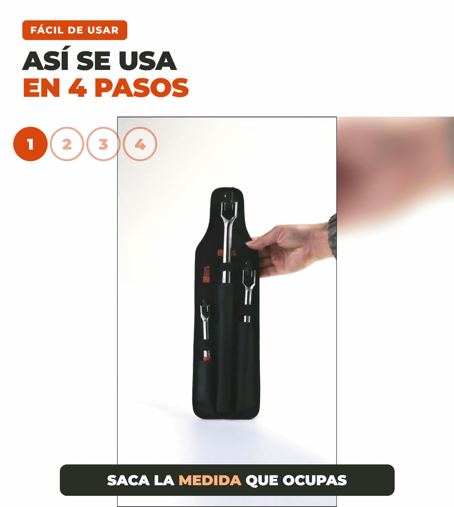 BrazoFuerte asi se usa en 4 pasos