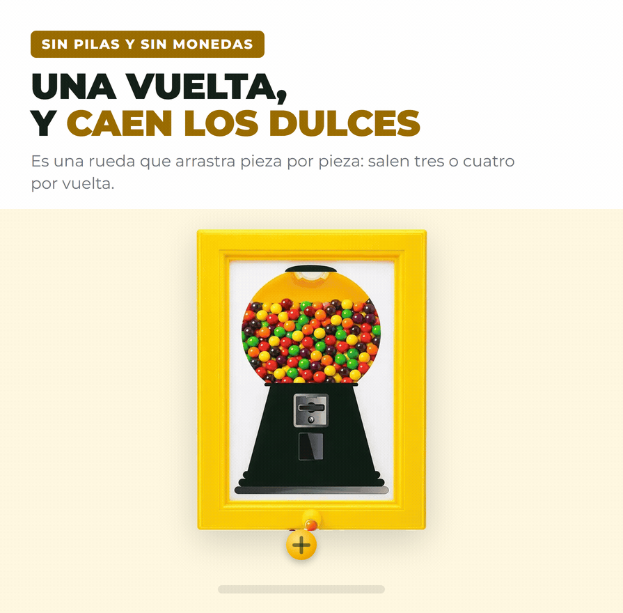 DulceGira dispensando