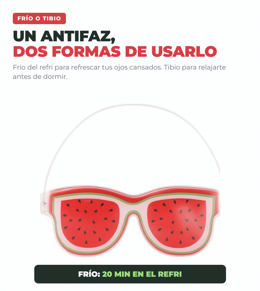 OjoFresco frio o tibio
