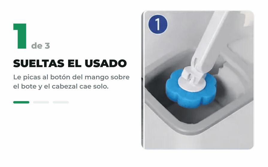 ManoLimpia: el cambio de cabezal
