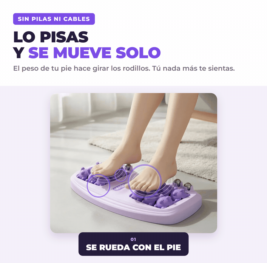 PisaSuave: los puntos de presion