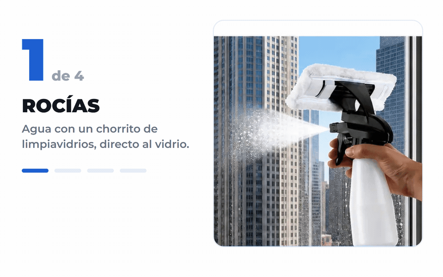 AltoBrillo: rocias, tallas, aspiras y vacias