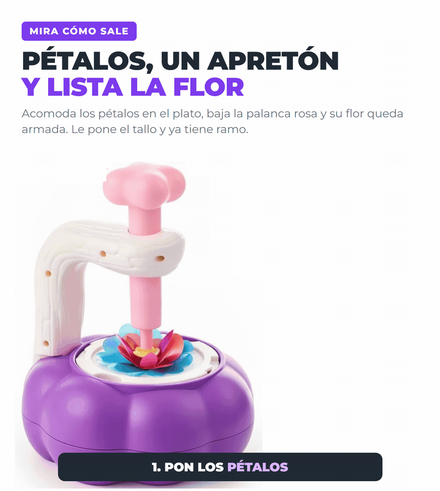 FlorArte asi sale una flor
