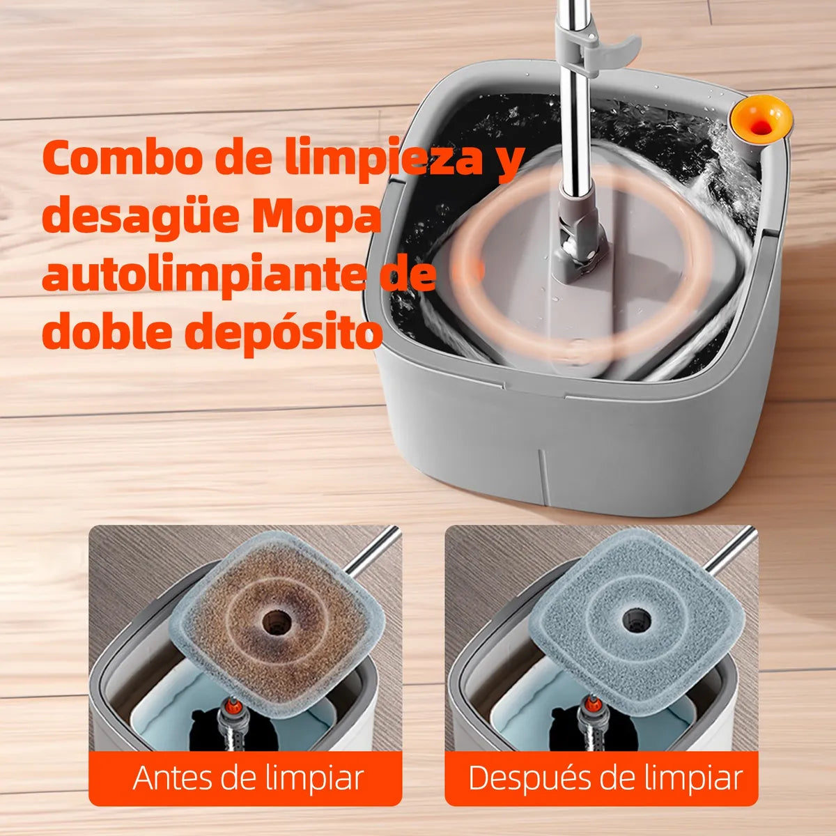 LimpiaFácil™ (Trapeador innovador)