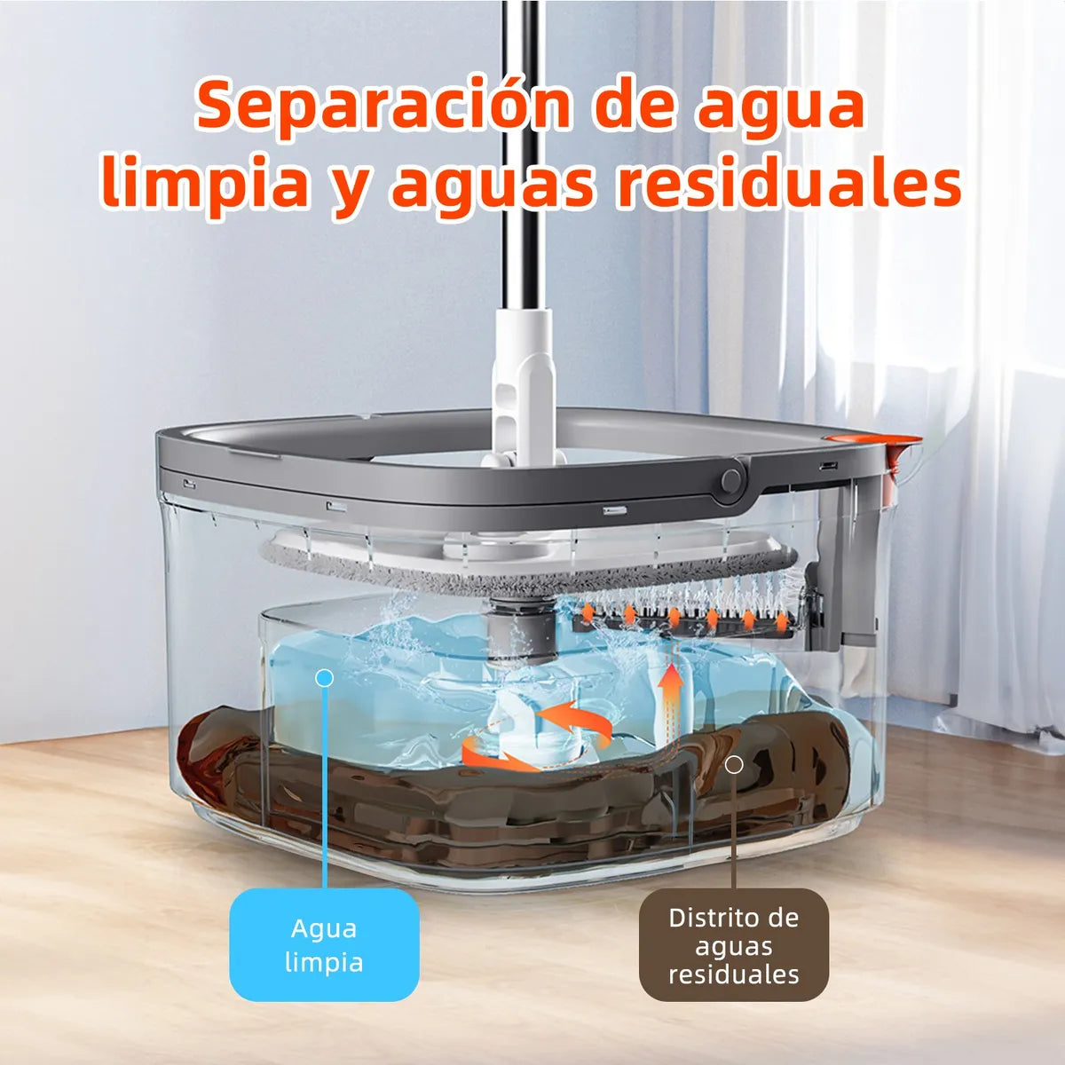 LimpiaFácil™ (Trapeador innovador)
