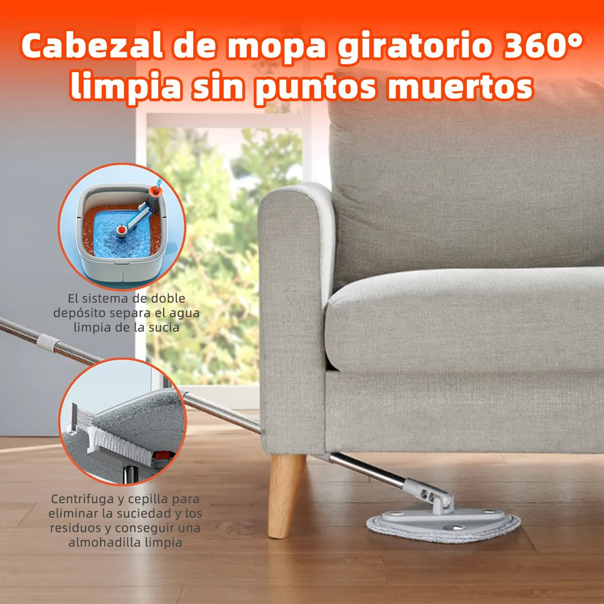 LimpiaFácil™ (Trapeador innovador)