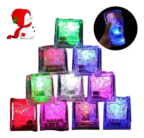 Glow Cubes 24 Piezas (Hielos de Fiesta)