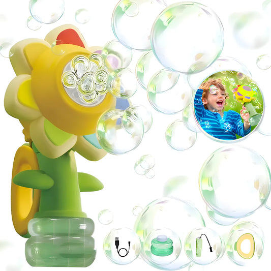 BubbleBlaster (burbujero en forma de flor)
