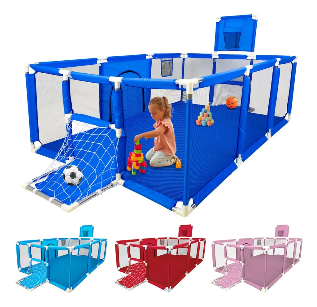 PlayZone Baby (Corral Soccer con canasta)