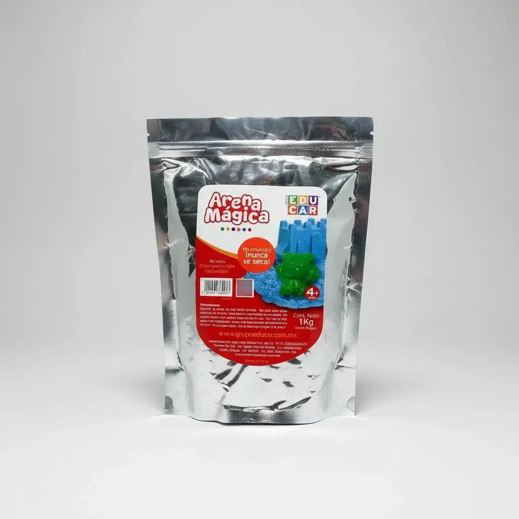 Arena Mágica Kinética 1 kg — para la caja de arena de tu Acu
