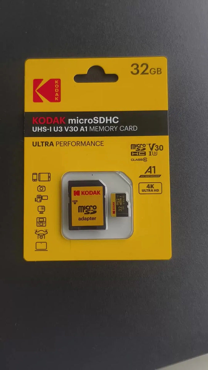 Memoria microSD 32 GB Clase 10 — para tu cámara