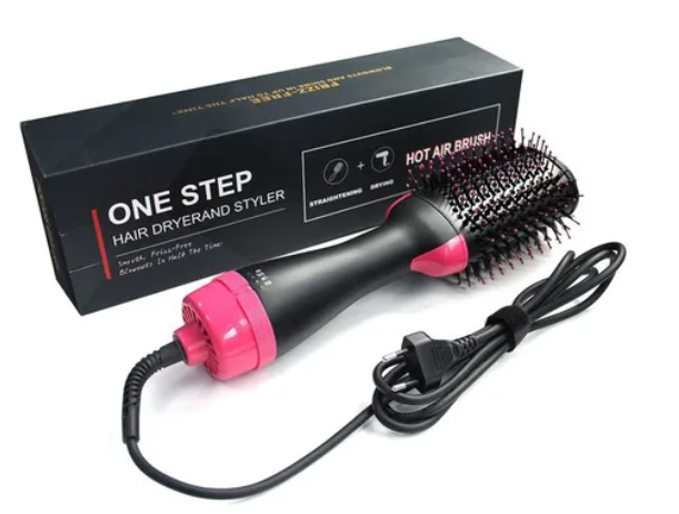 One-Step Secador Voluminizador: Seca, Riza, Alisa y Peina tu Cabello | Pago Contrareembolso Disponible