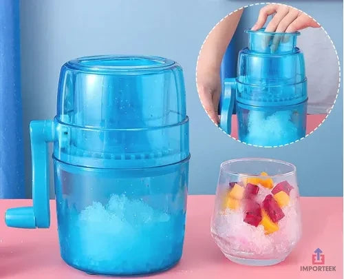 Máquina trituradora de hielo para raspados